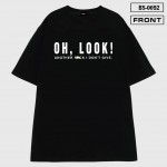 BS-0092 – Áo thun basic “OH, LOOK!” siêu bắt mắt