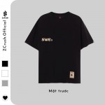 Áo Phông Unisex Nam [ZCrush] Áo Thun Tay Lỡ SWE Cube Mozzie Tee Phông Form Rộng Nam Nữ