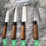 Bộ dao 4 món làm bếp cao cấp, thép không gỉ 