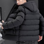 Áo phao nam đen dày cao cấp (AKN-218)