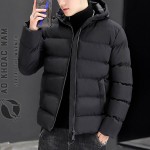 Áo phao nam đen dày cao cấp (AKN-218)