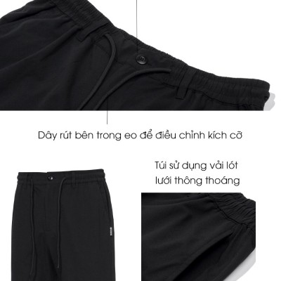 Quần Dài Lưng Thun Ống Ôm - Thoáng Khí, Nhanh Khô, Hoàn Hảo Cho Hoạt Động Ngoài Trời