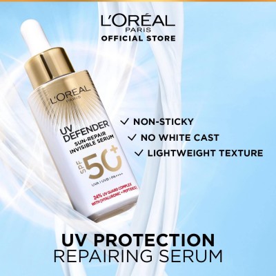 Serum Chống Nắng L'Oreal Phổ Rộng UV Defender Sun-Repair Invisible Serum