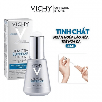 Serum Vichy Tinh Chất Ngăn Ngừa Lão Hóa, Trẻ Hóa Da Và Giảm Nếp Nhăn Vichy Liftactiv Serum 10 Supreme 30ml