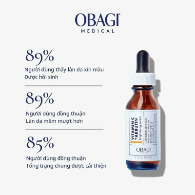 Serum Obagi Tinh Chất Dưỡng Trắng Da Obagi Clinical Vitamin C + Arbutin Brightening Serum 30ml