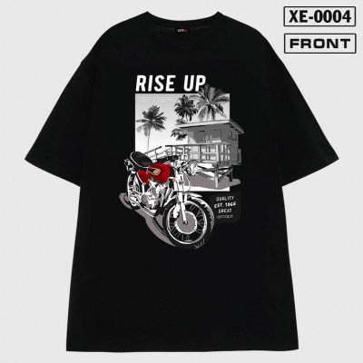 XE-0004 – Áo thun Local Brand “Rise up” cực xịn