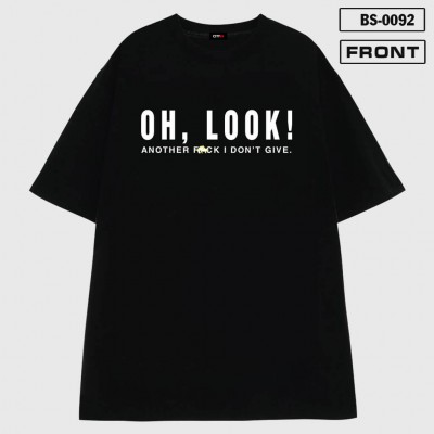 BS-0092 – Áo thun basic “OH, LOOK!” siêu bắt mắt