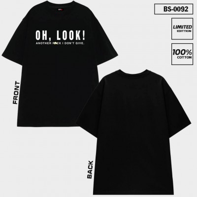 BS-0092 – Áo thun basic “OH, LOOK!” siêu bắt mắt