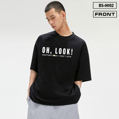 BS-0092 – Áo thun basic “OH, LOOK!” siêu bắt mắt
