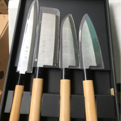 Bộ dao 4 món làm bếp cao cấp, thép không gỉ 