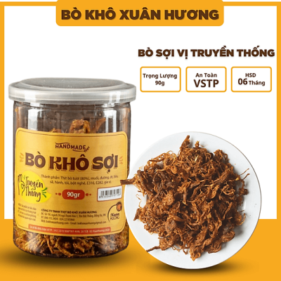 Khô Bò Miếng Xé Sợi Tây Nguyên 