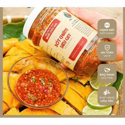 Sốt chấm siêu cay chú Hải - Muối chú Hải 500g