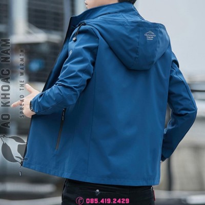 Áo khoác gió nam xanh chính hãng (AKN-181)