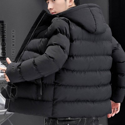 Áo phao nam đen dày cao cấp (AKN-218)