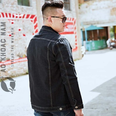 Áo khoác jean nam ngoại cỡ (AKN-124)
